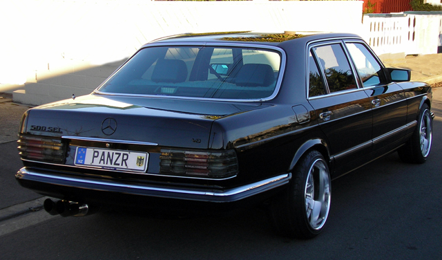 W126 MercedesBenz 