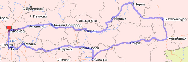 Челябинск нижний новгород. Москва Пермь карта. Екатеринбург Москва км. От Москвы до Екатеринбурга. Карта от Москвы до Екатеринбурга.